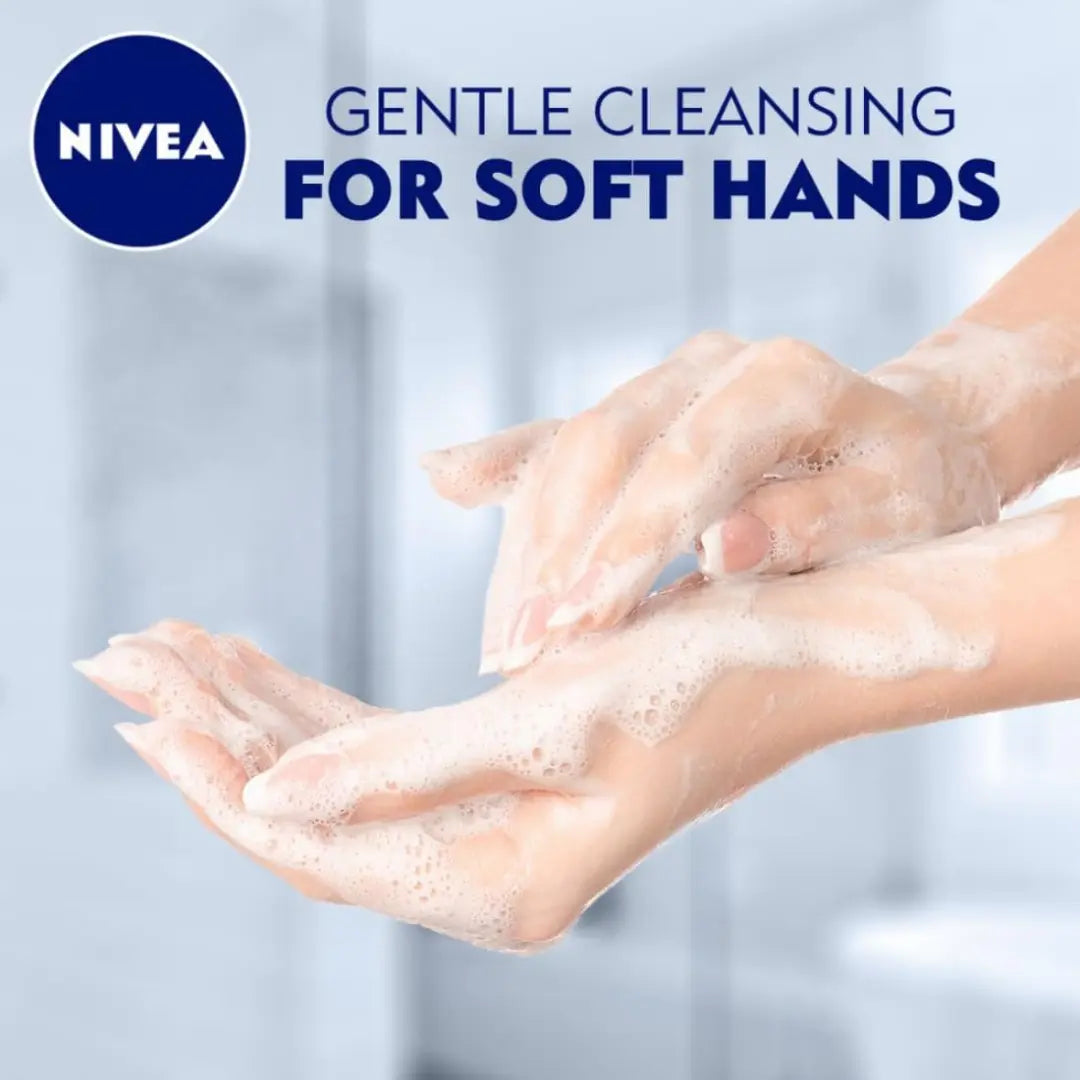 NIVEA Soap, Creme Soft, For Hands And Body,75 g (Pack of 5)