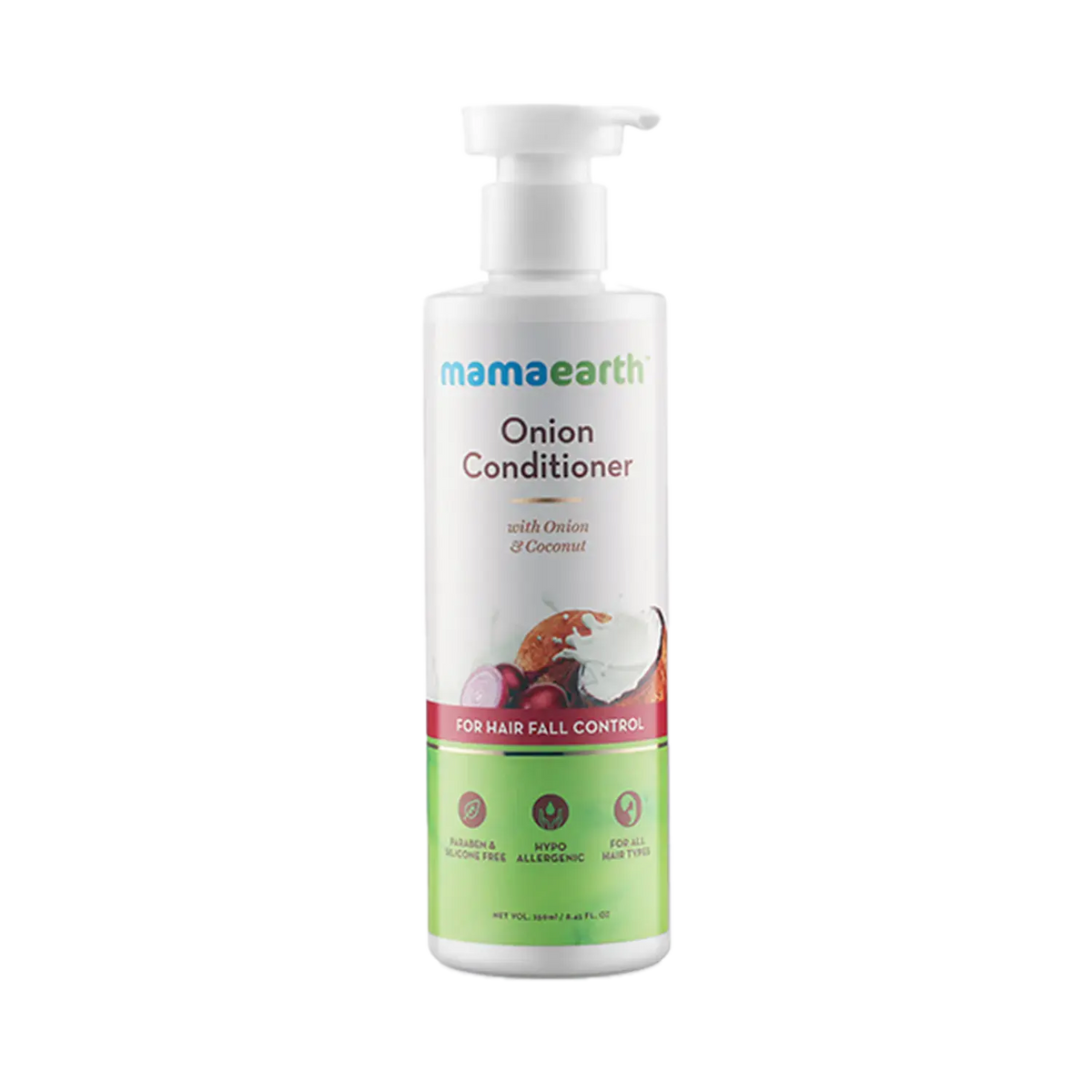 Mamaearth Onion Conditioner With Onion & Coconut for Hair Fall Control - 250ml