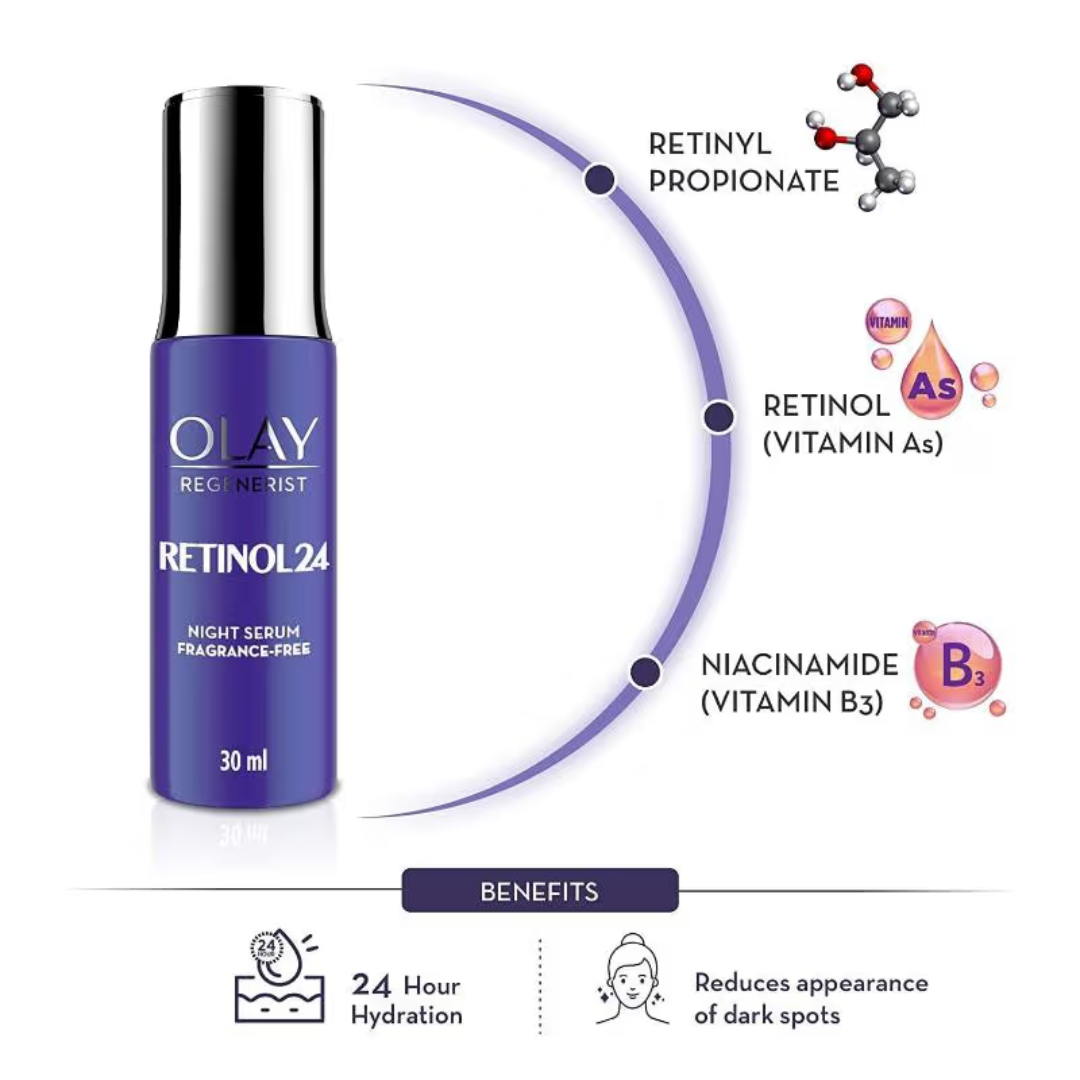 Olay Regenerist Retinol 24 Night Serum (30ml)