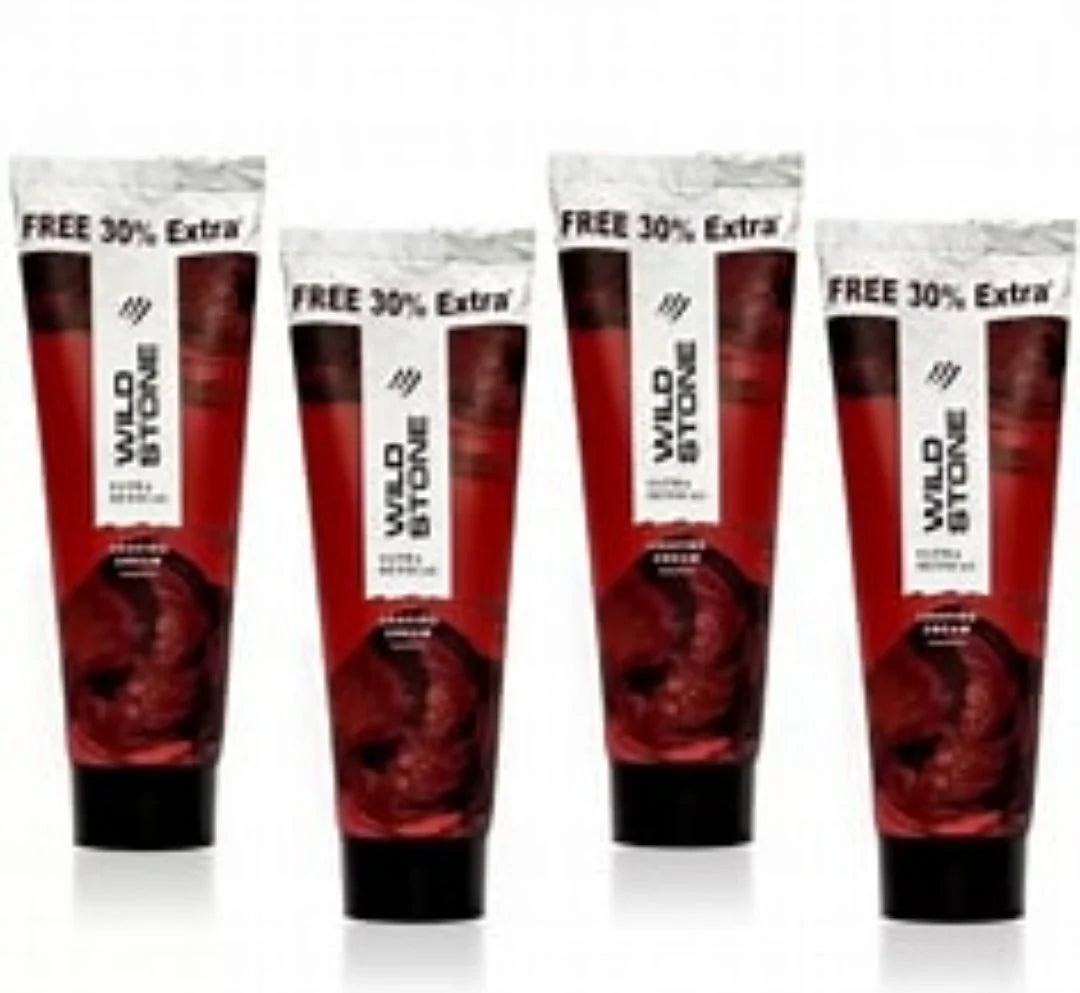 Wild Stone Ultra Sensual Shaving Cream Pack of 4 (78 g each)  (312 g)