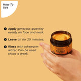 Pilgrim 24K Gold Facial Mask for Glowing & Radiant Skin Depigmentation