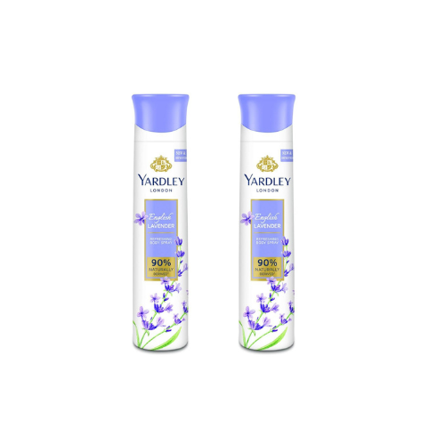 Yardley English Lavender Deo Spray (150ml) (pack of 2)